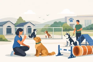 A Guide to Boarding Dog Training That Works