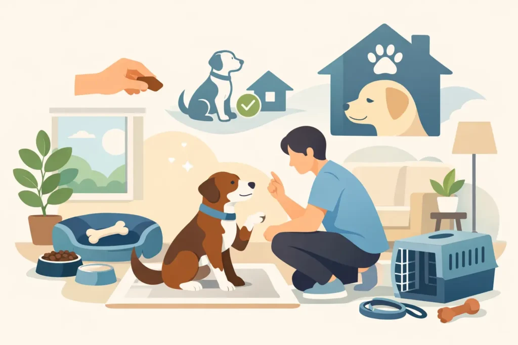 House Training Rescue Dog Guide for a Calm Home