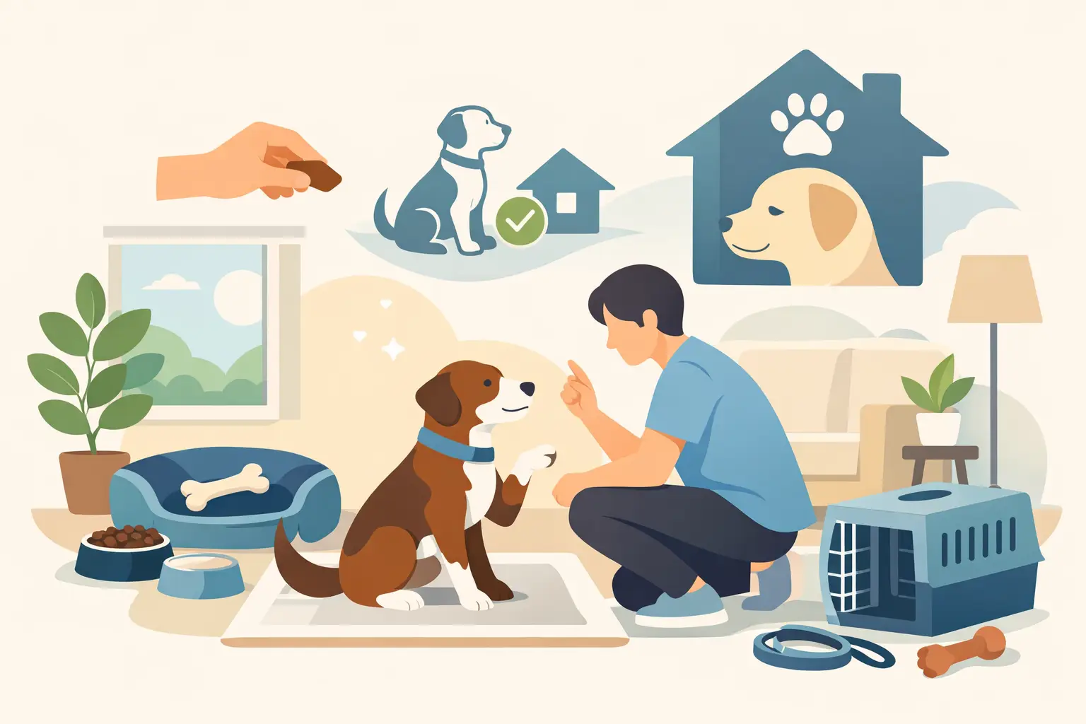 House Training Rescue Dog Guide for a Calm Home