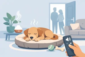 How to Keep a Calm Dog Before Guests Arrive