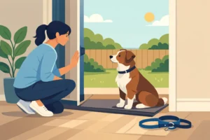 How to Teach Dog Threshold Control at Home
