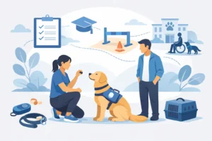 What a Service Dog Training Program Includes