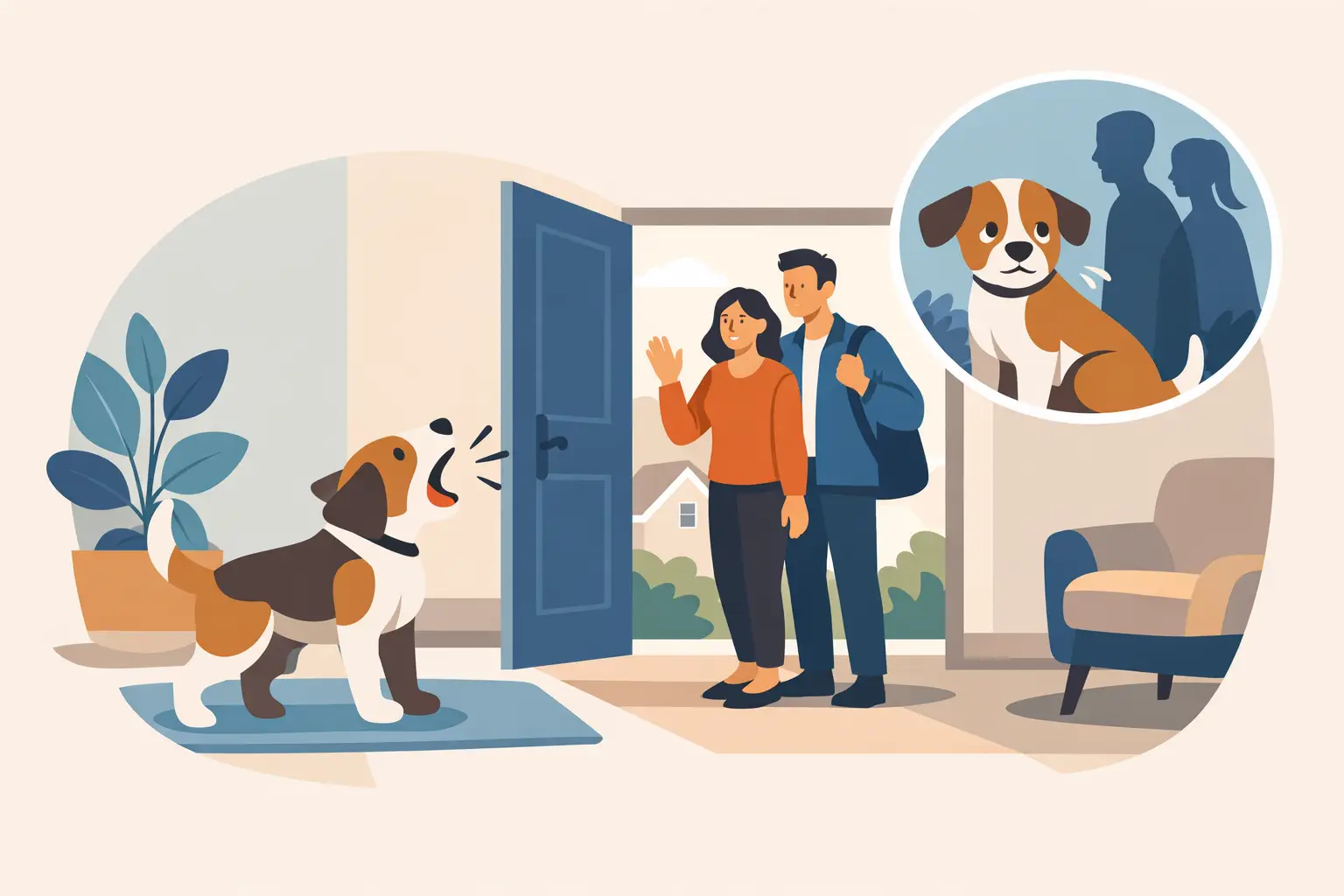 Why Does My Dog Bark at Visitors? What to Do
