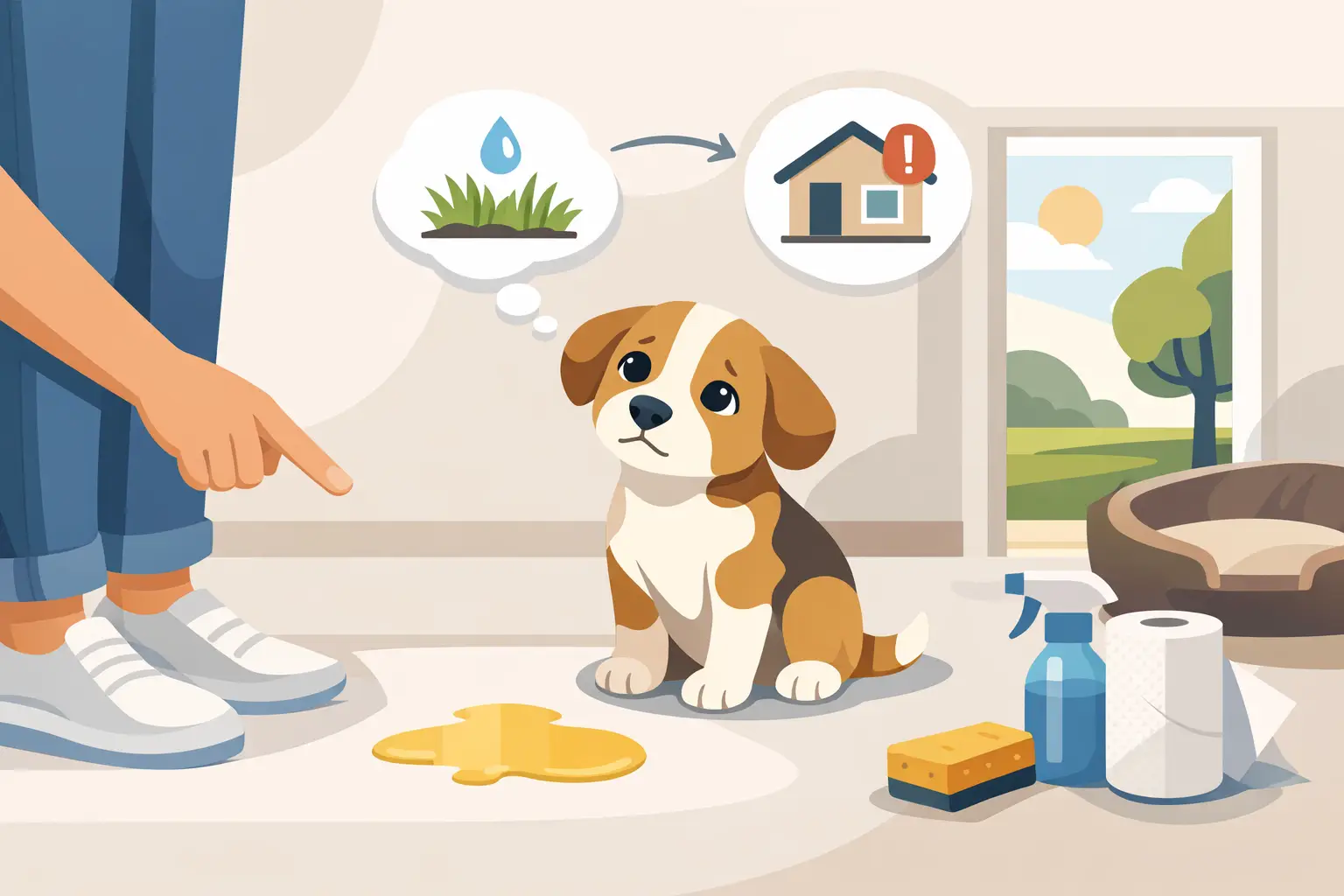 Why Is My Puppy Peeing Inside? Fix It Fast