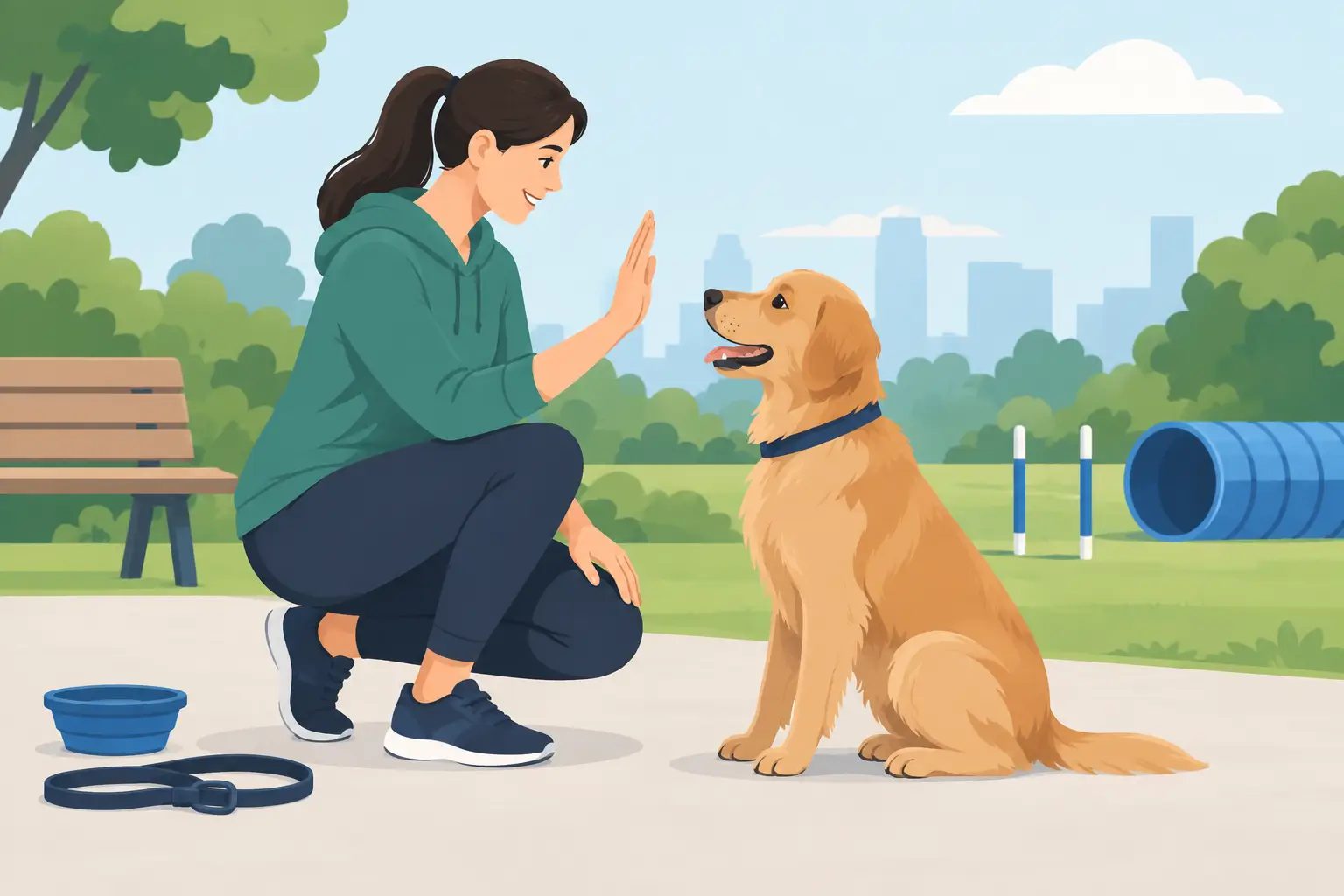 Adult Dog Obedience Refresher for Real Life