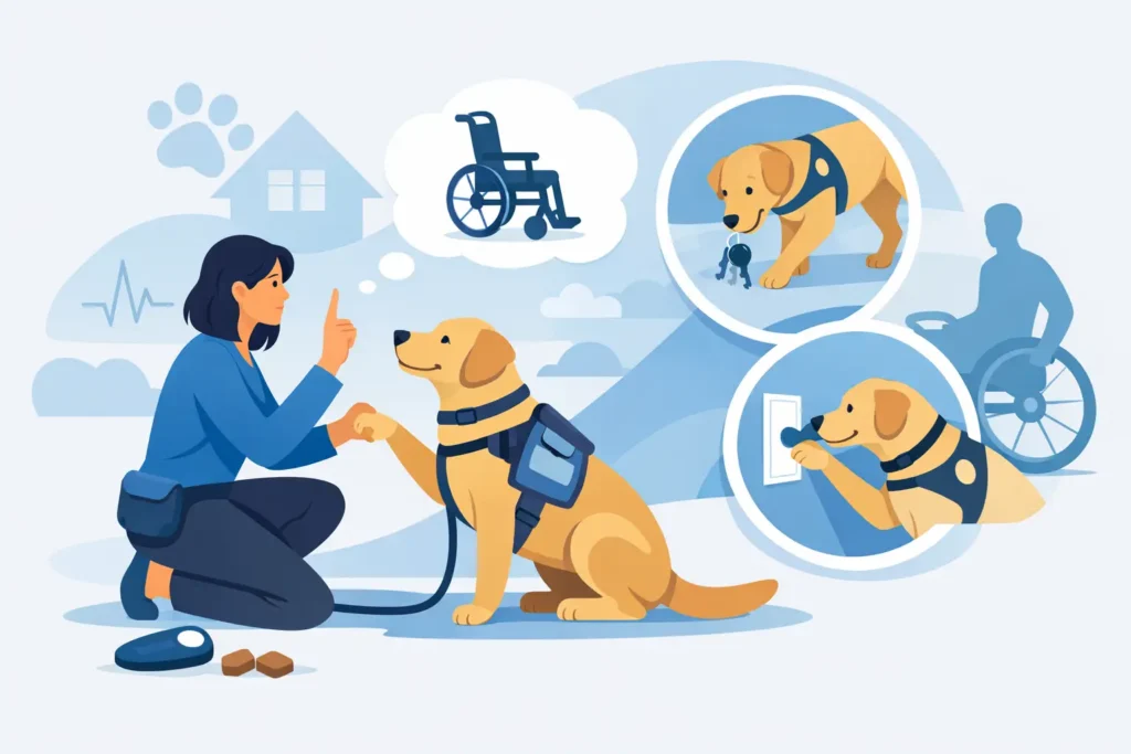How to Train Service Dog Tasks That Work