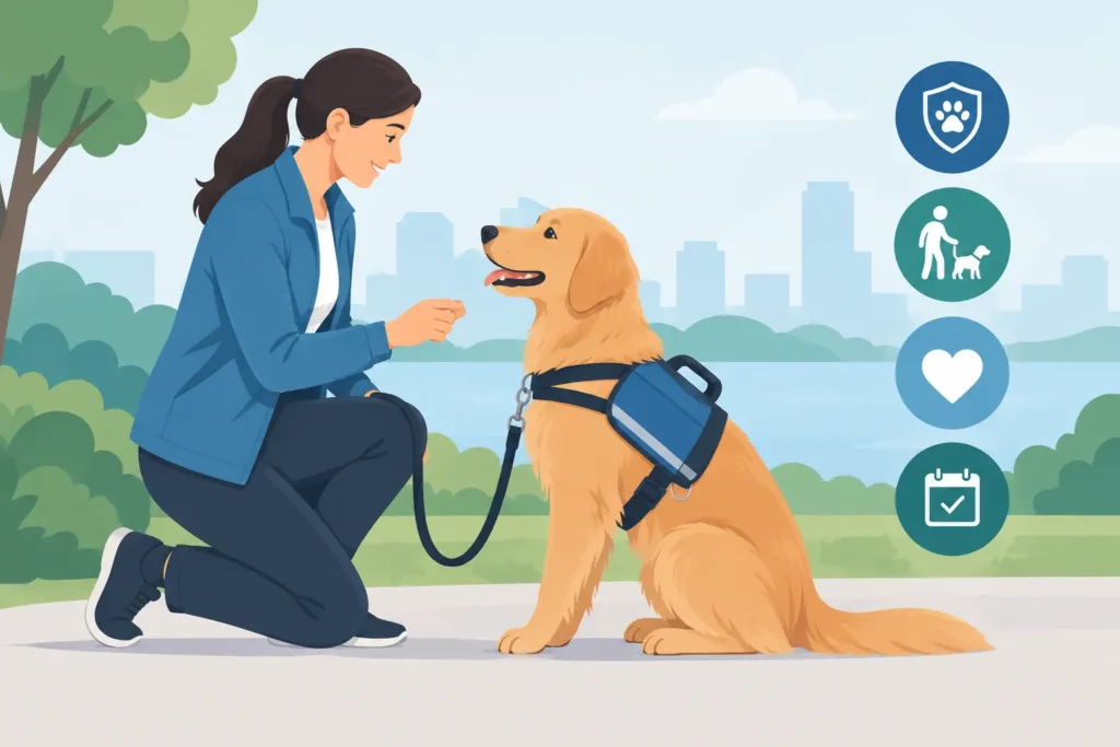 Service Dog Training Guide for Daily Reliability