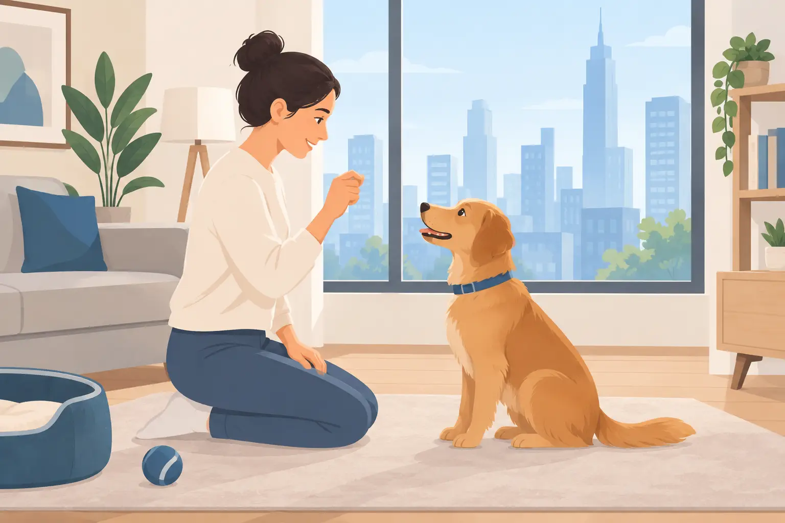 Apartment Dog Training for Calm City Living