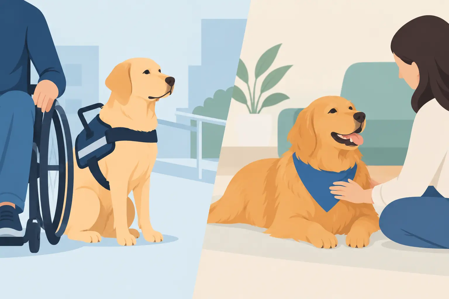 Service Dog Versus Therapy Dog: Key Differences